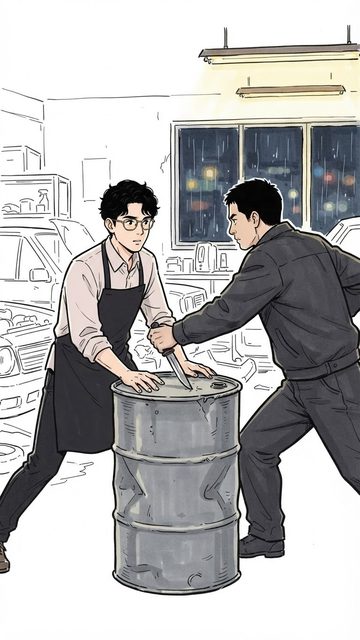 Cảnh 1 – tập 37 Nét Vẽ Tiên Tri: Án Mạng Trong Truyện Tranh