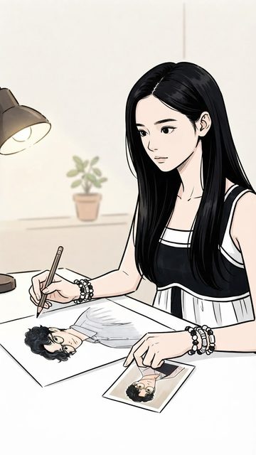 Cảnh 6 – tập 30 Nét Vẽ Tiên Tri: Án Mạng Trong Truyện Tranh
