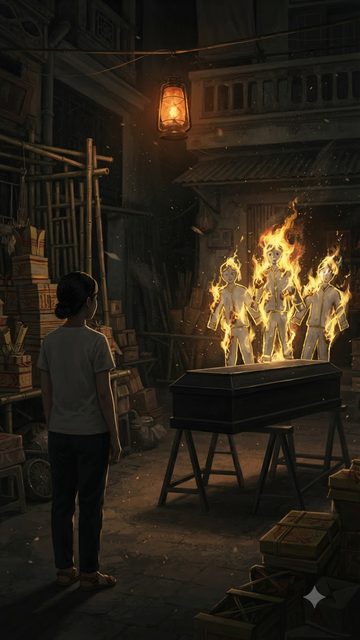 Cảnh 2 – tập 9 Tôi Có Một Tiệm Vàng Mã