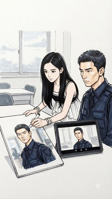 Cảnh 5 – tập 32 Nét Vẽ Tiên Tri: Án Mạng Trong Truyện Tranh