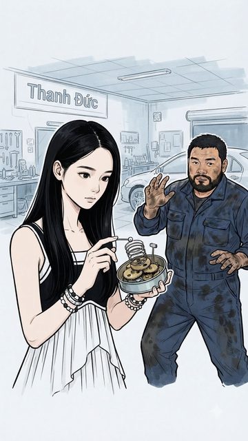 Cảnh 3 – tập 30 Nét Vẽ Tiên Tri: Án Mạng Trong Truyện Tranh